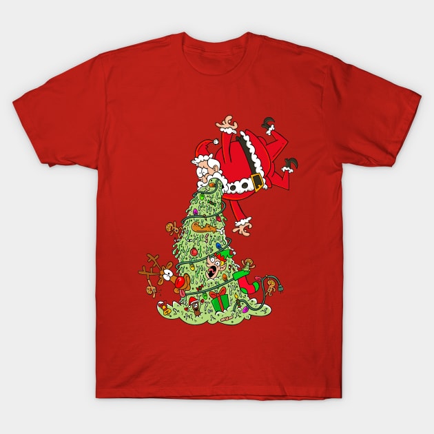 Santa Barf T-Shirt by Crockpot